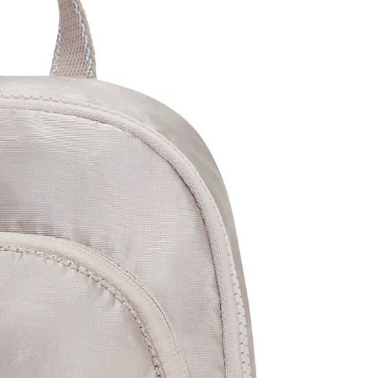 Kipling Curtis Compact Metallic Convertible Rugzak Beige | BE 1544FD